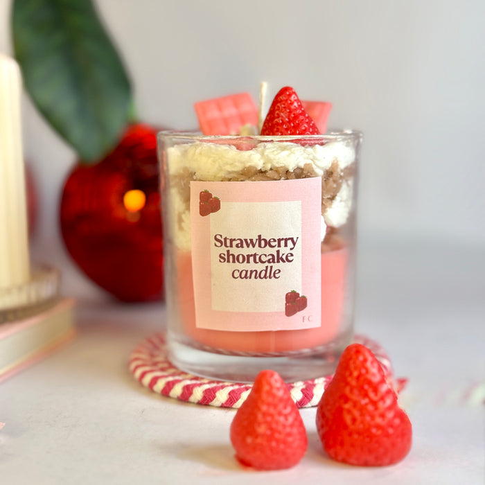 Strawberry Shortcake Candle